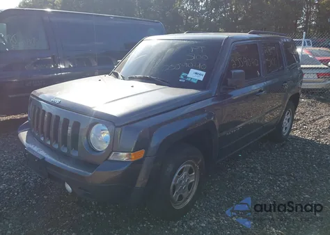 2016 Jeep Patriot Sport z USA, uszkodzony, nr VIN 1C4NJRBB6GD521605